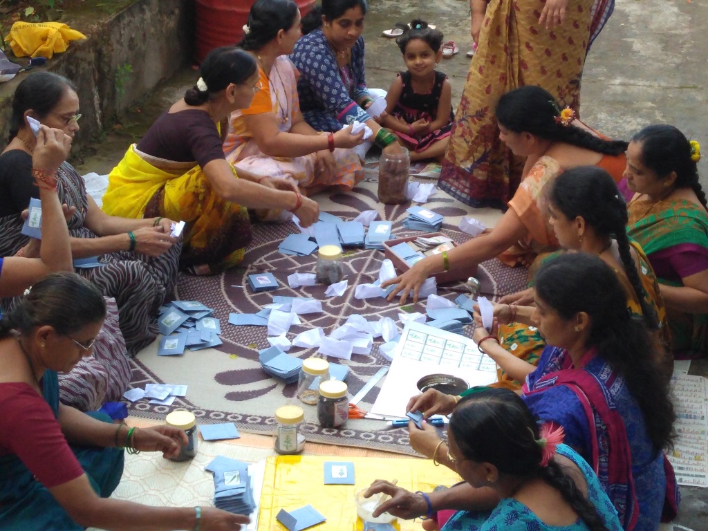 Vansatree’s members creating a seed bank